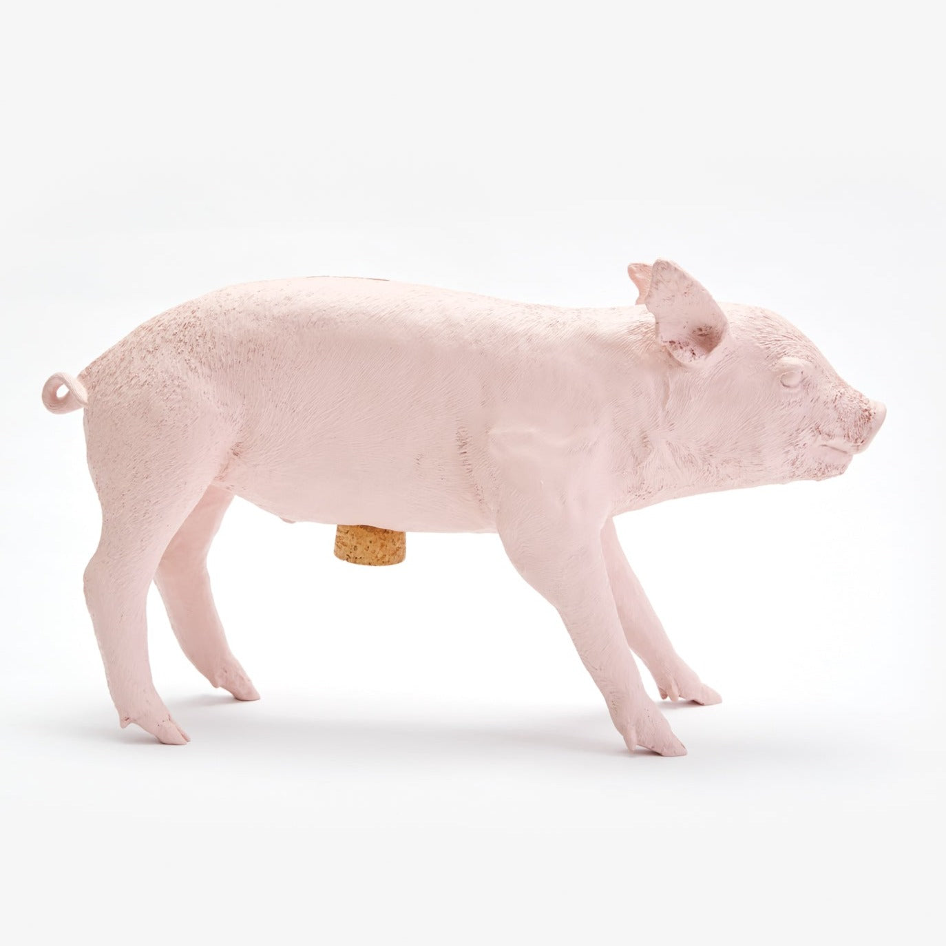 Areaware - Harry Allen - Piggy Bank - matte pink