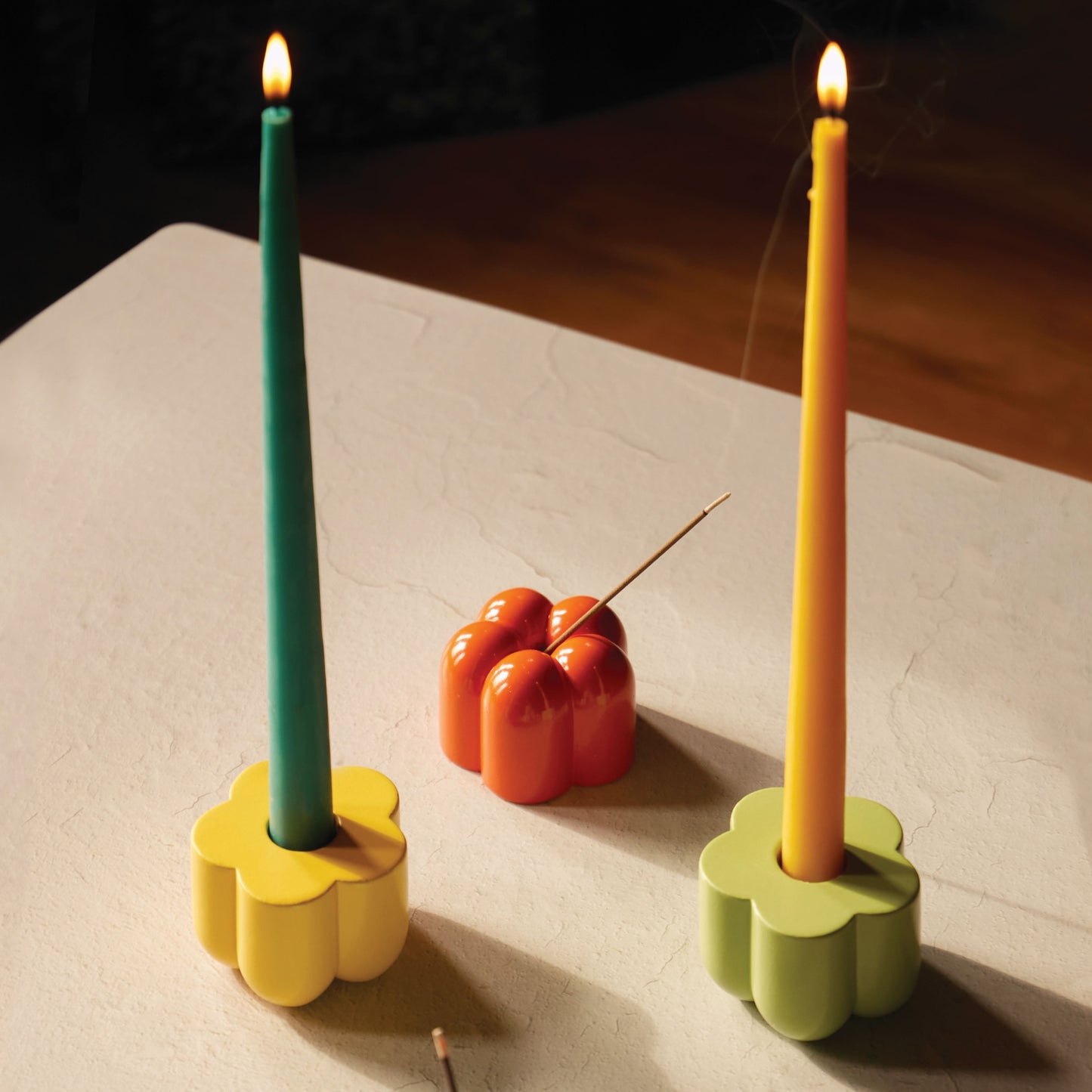 Areaware - Honey I'm Home Beeswax Candles - Set à 2