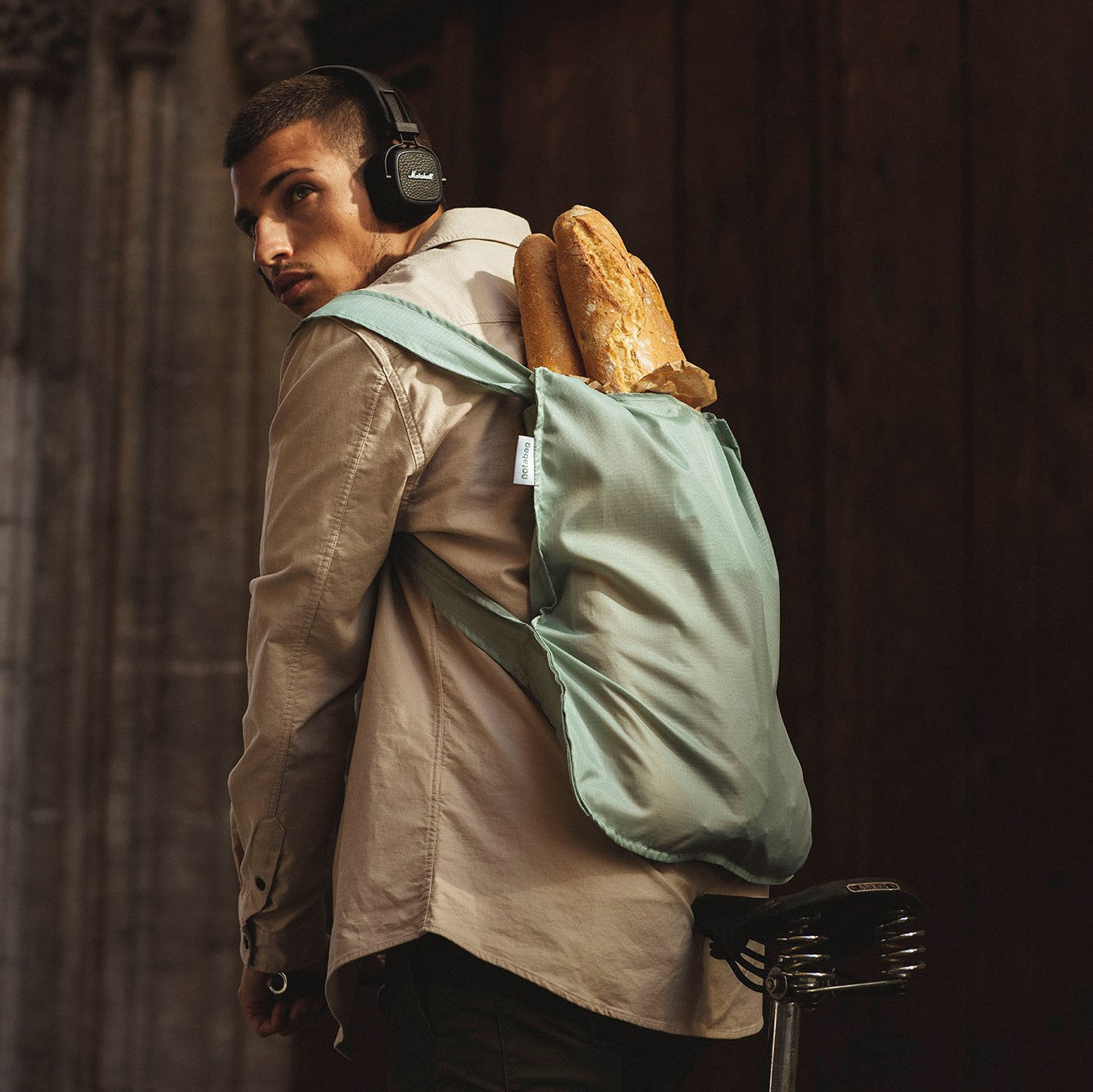 Notabag - Backpack & Handbag - Recycled Collection - Sage