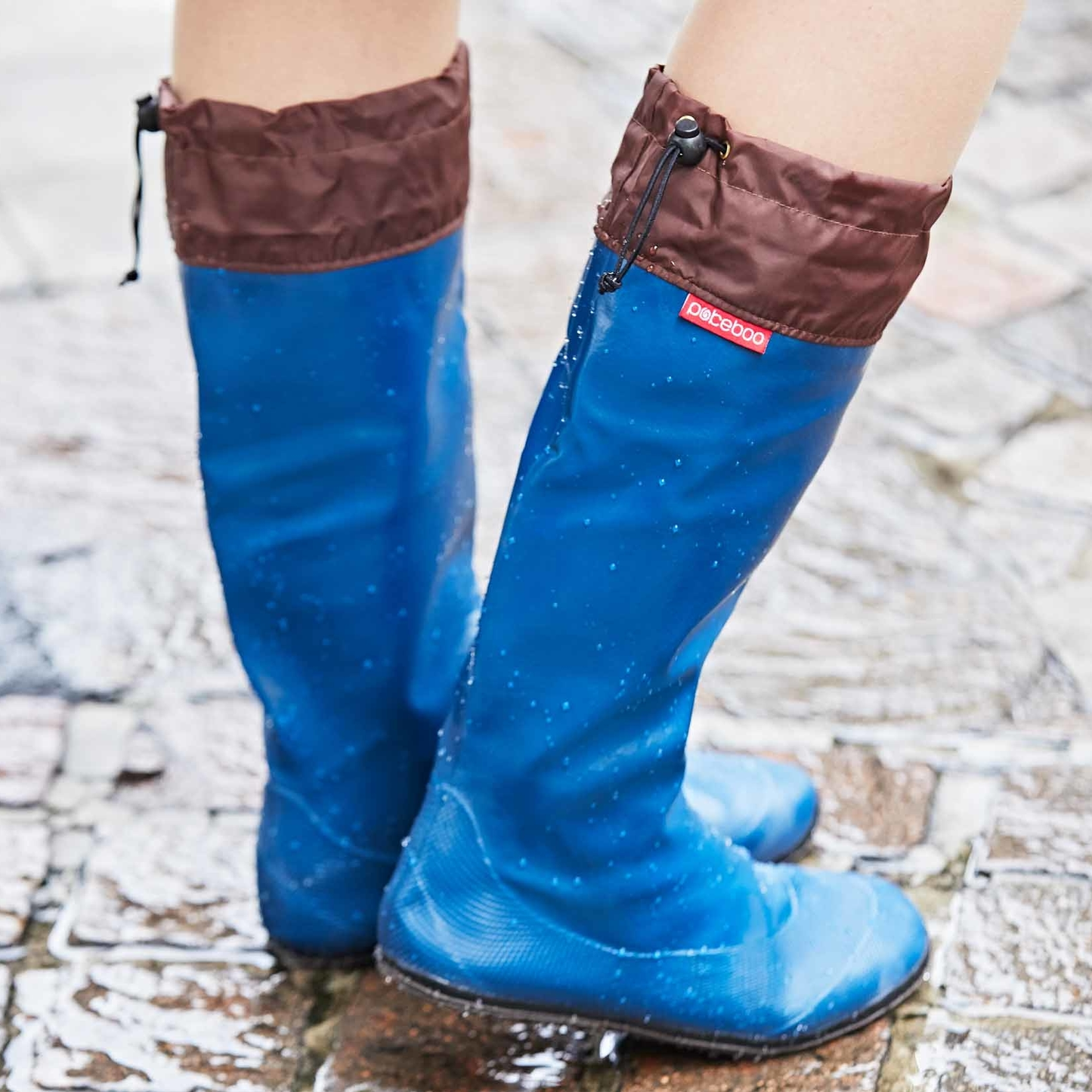 Pokeboo - rubber boots royal blue