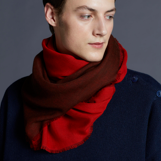 Marumasu - tencel scarves - red