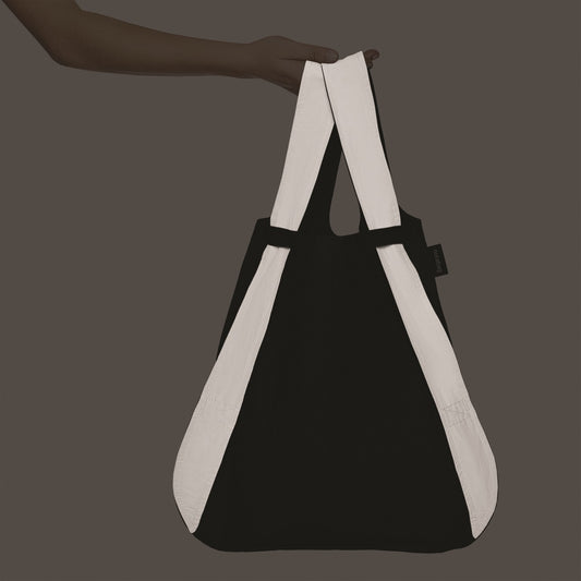 Notabag - Rucksack &amp; Handtasche - Reflektierende Kollektion - schwarz