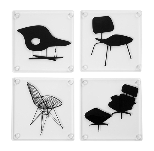MoMA - Eames Coasters (set of 4 chairs)