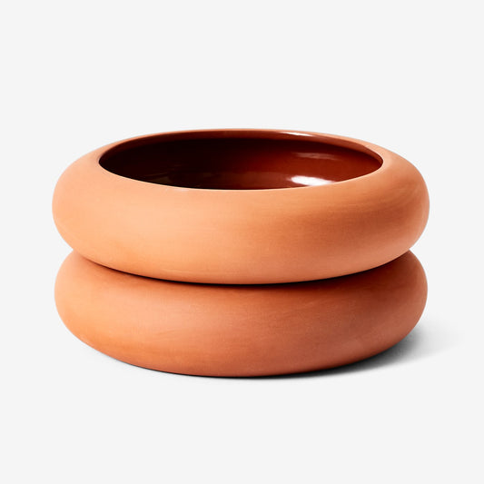 Areaware - Stacking Planter - Jardinière empilable - Terracotta court