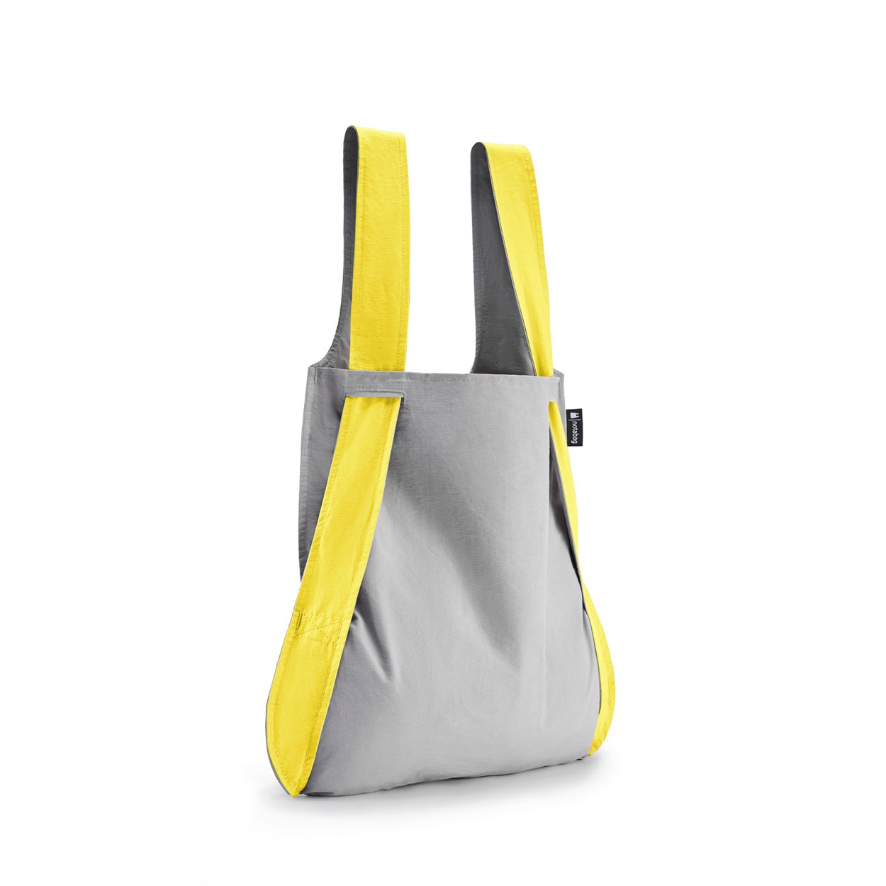 Notabag - Sac à dos et sac à main - jaune et gris